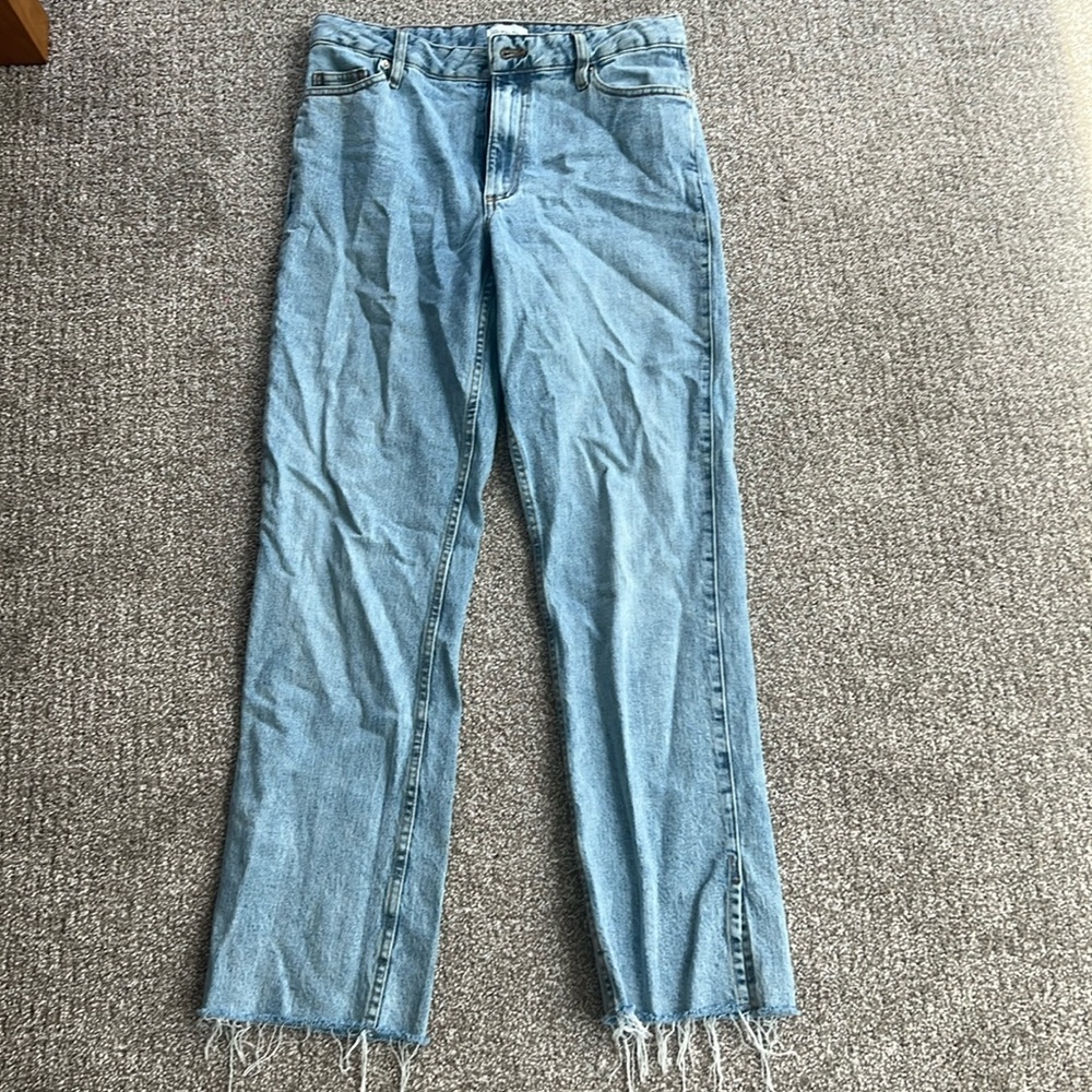 EUC high rise wide leg